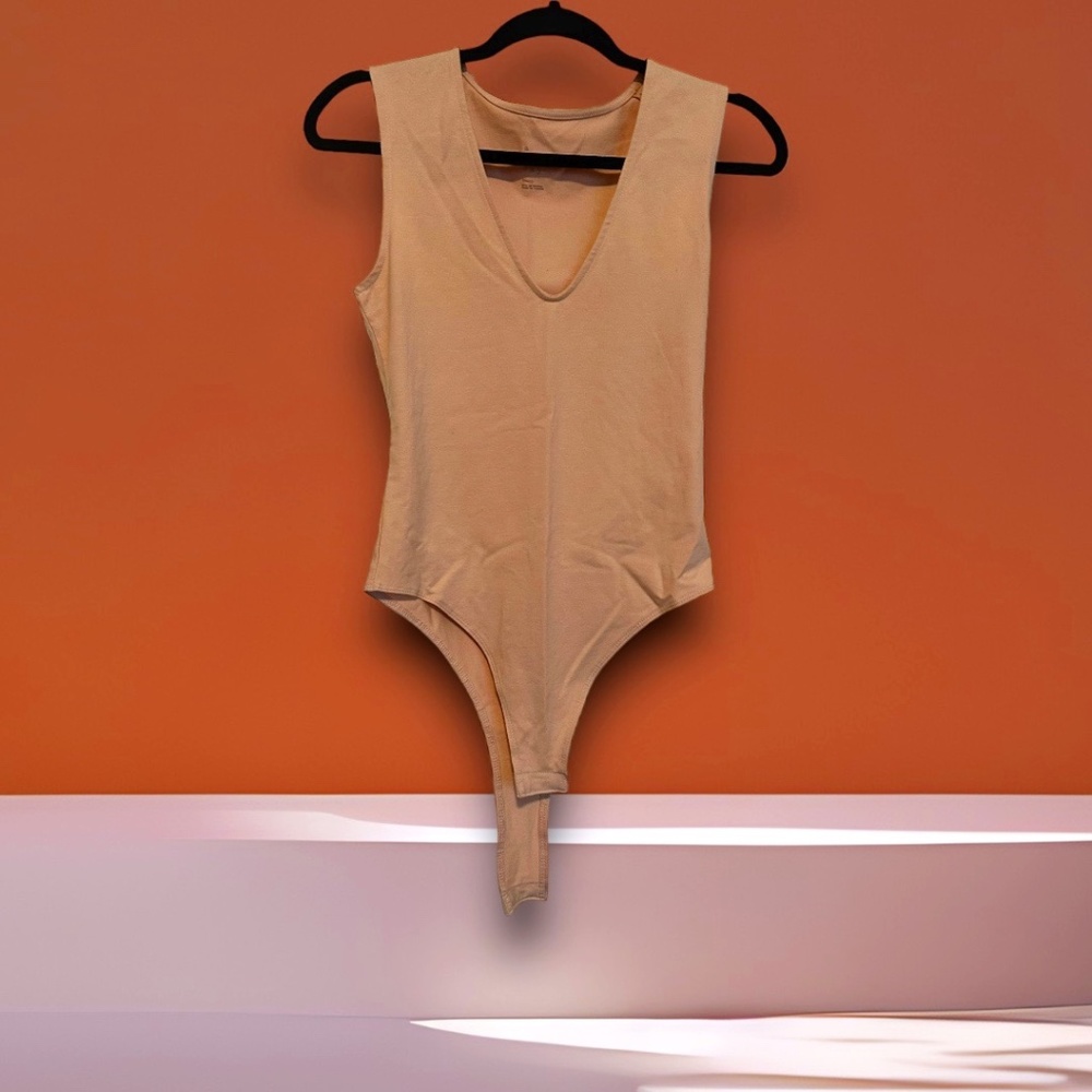 Tan V-Neck Bodysuit (A New Day @ Target)